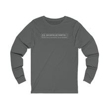 Load image into Gallery viewer, Copy of SHE FIRES Unisex Jersey Long Sleeve Tee
