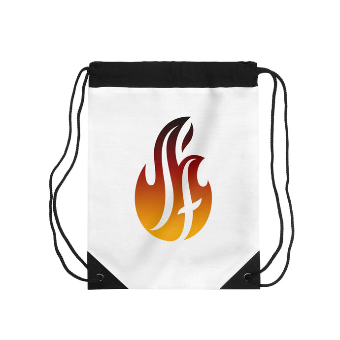 SF Drawstring Bag - White