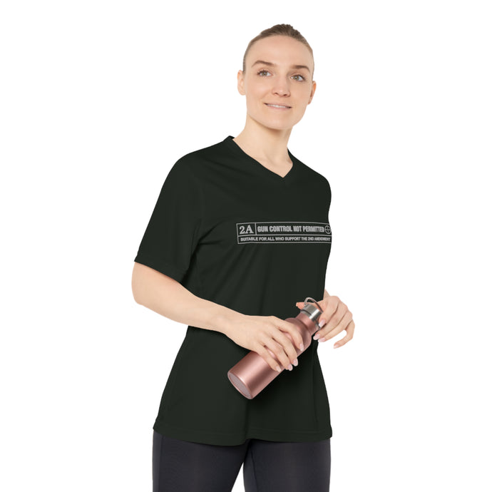 2A RATED Women's Performance V-Neck T-Shirt