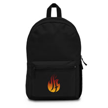 Load image into Gallery viewer, She Fires Logo Backpack - BLACK
