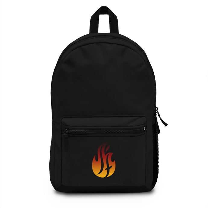 She Fires Logo Backpack - BLACK