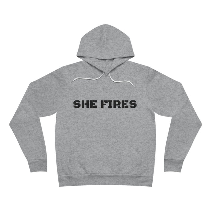 SHE FIRES Unisex Sponge Fleece Pullover Hoodie